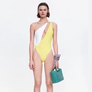Zara one piece swimsuit